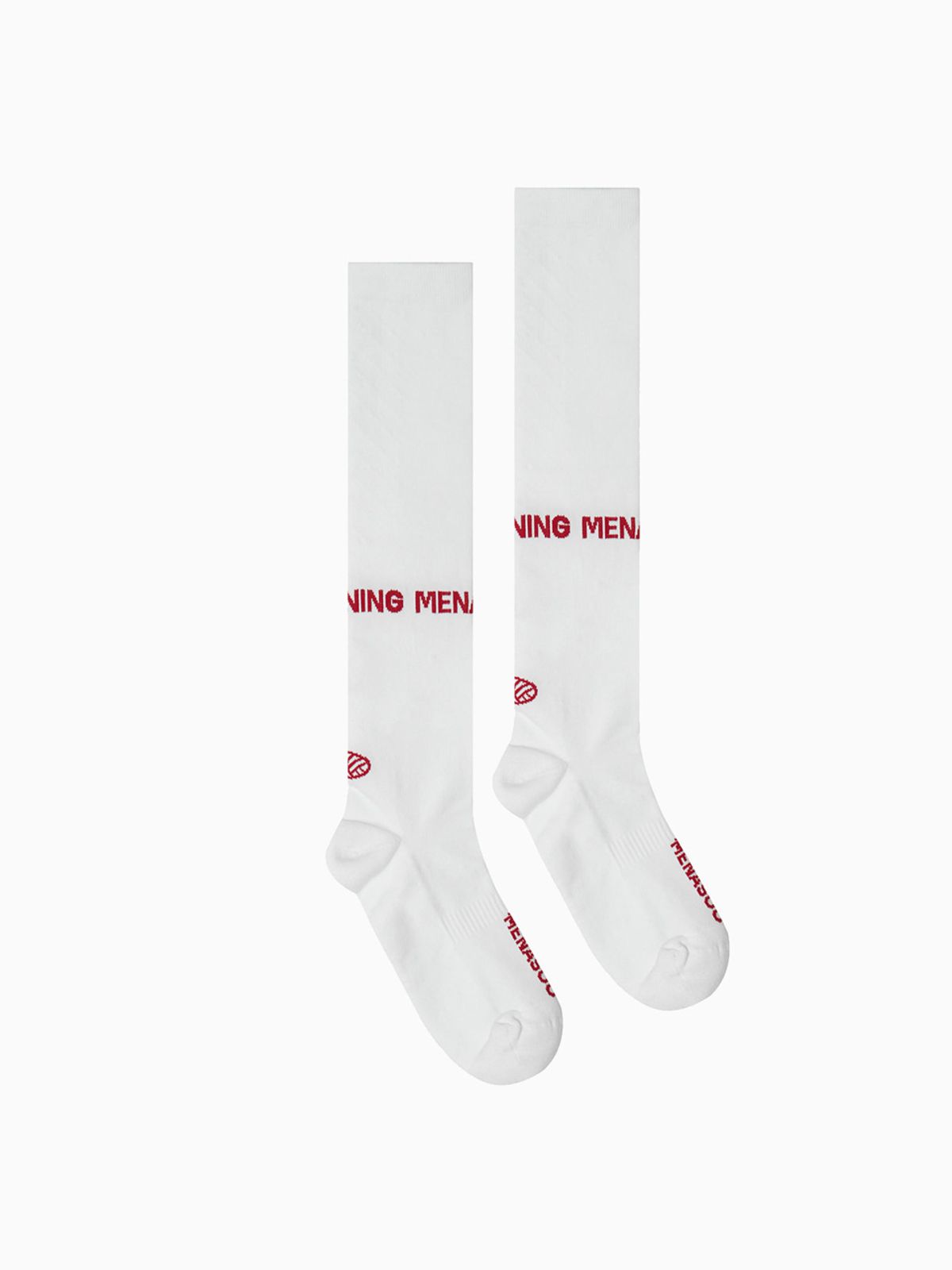 미나수(MENASOO) [10 PACK] Menasoo Long Socks_White