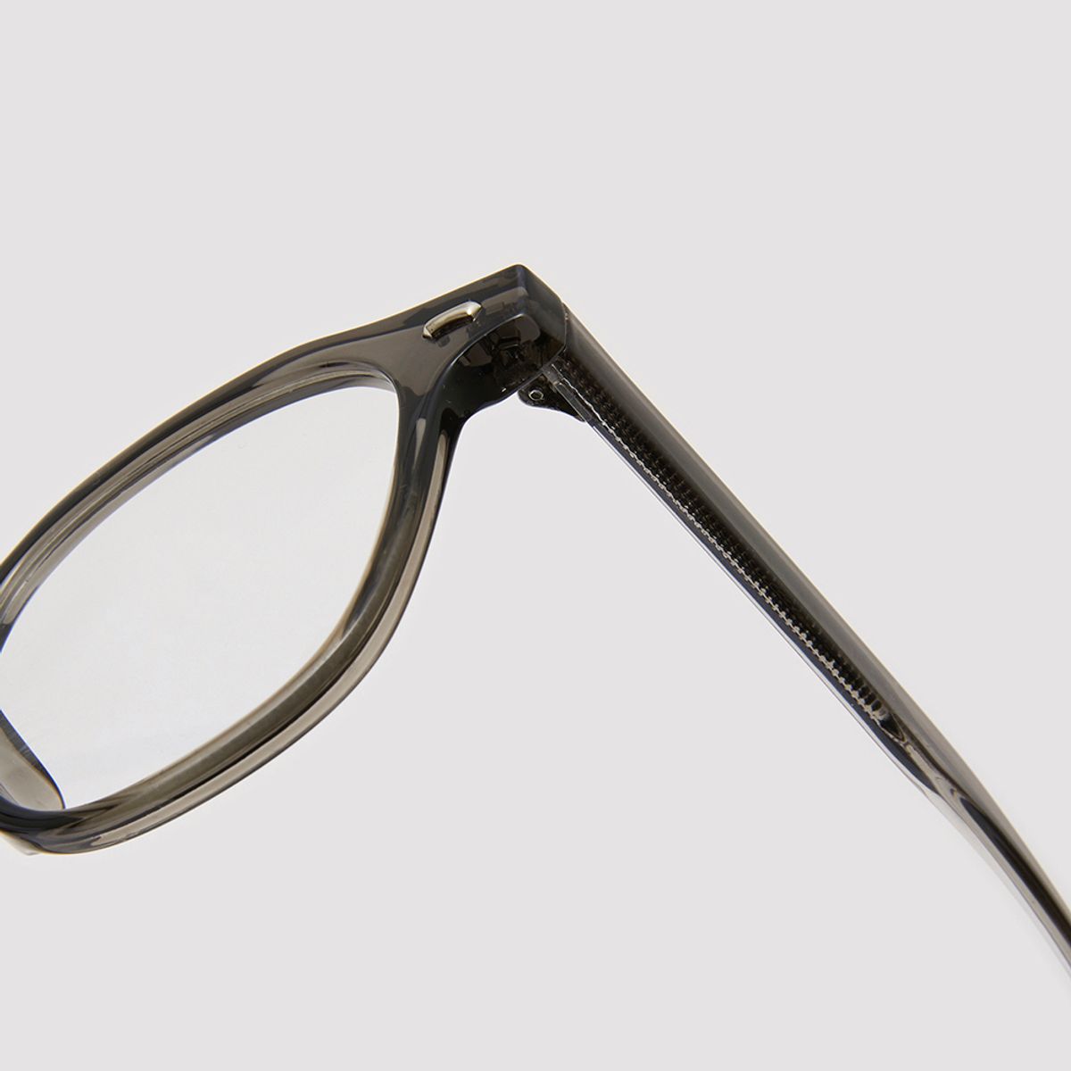 알로아이웨어(ALO EYEWEAR) [Essential] AL5507 1010G 프렌치 스퀘어 그레이 안경테 블루라이트 차단 렌즈 선택