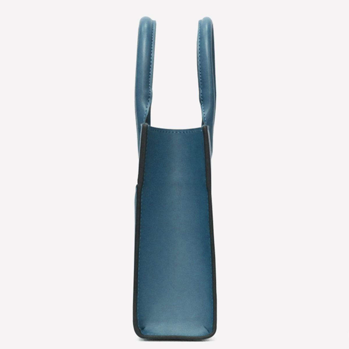 마뜨(MATT) [리퍼브] 웨이브 소가죽 미니 토트백 Turquoise Blue