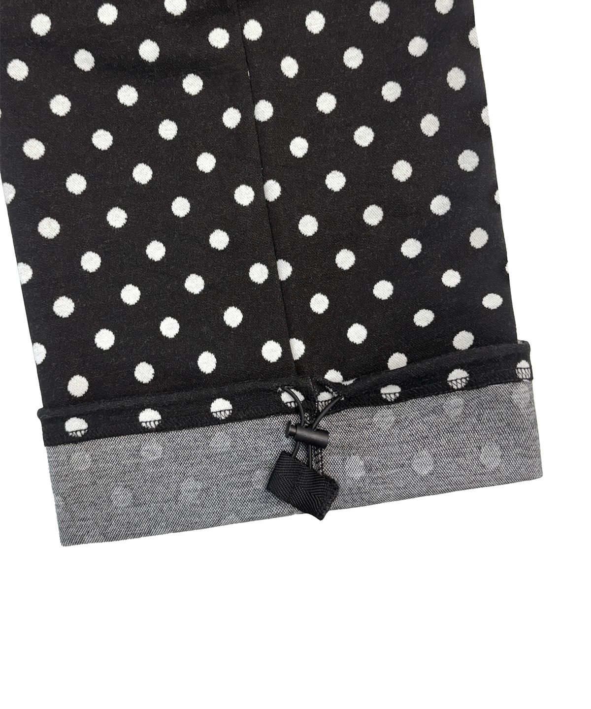 락케이크(ROCKCAKE) Dots String 2way Jogger - Black