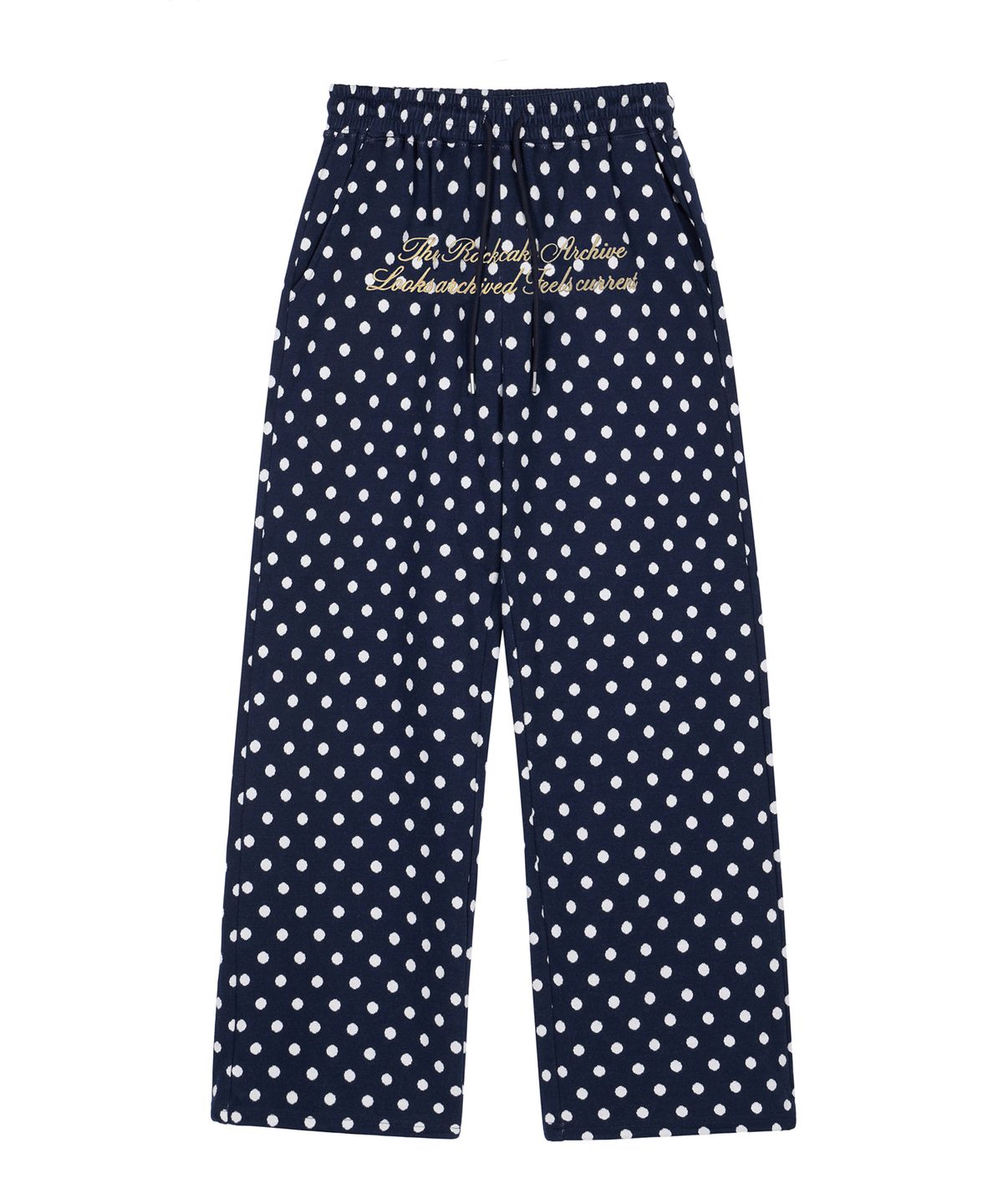 락케이크(ROCKCAKE) Dots String 2way Jogger - Navy