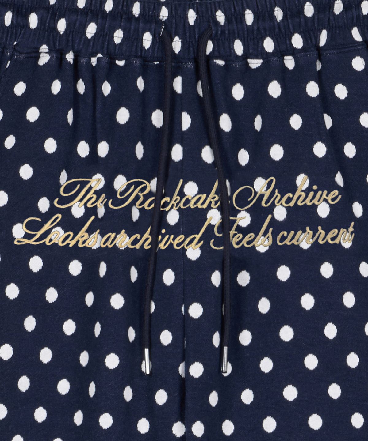 락케이크(ROCKCAKE) Dots String 2way Jogger - Navy