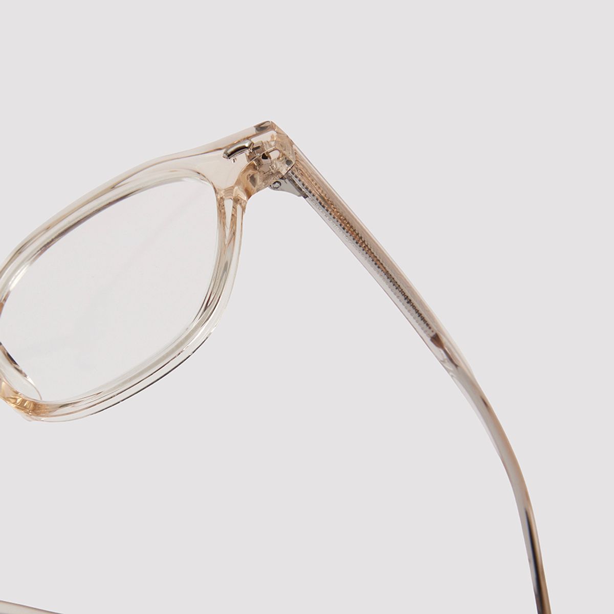 알로아이웨어(ALO EYEWEAR) [Essential] AL5507 2525G 프렌치 스퀘어 앰버 안경테 블루라이트 차단 렌즈 선택