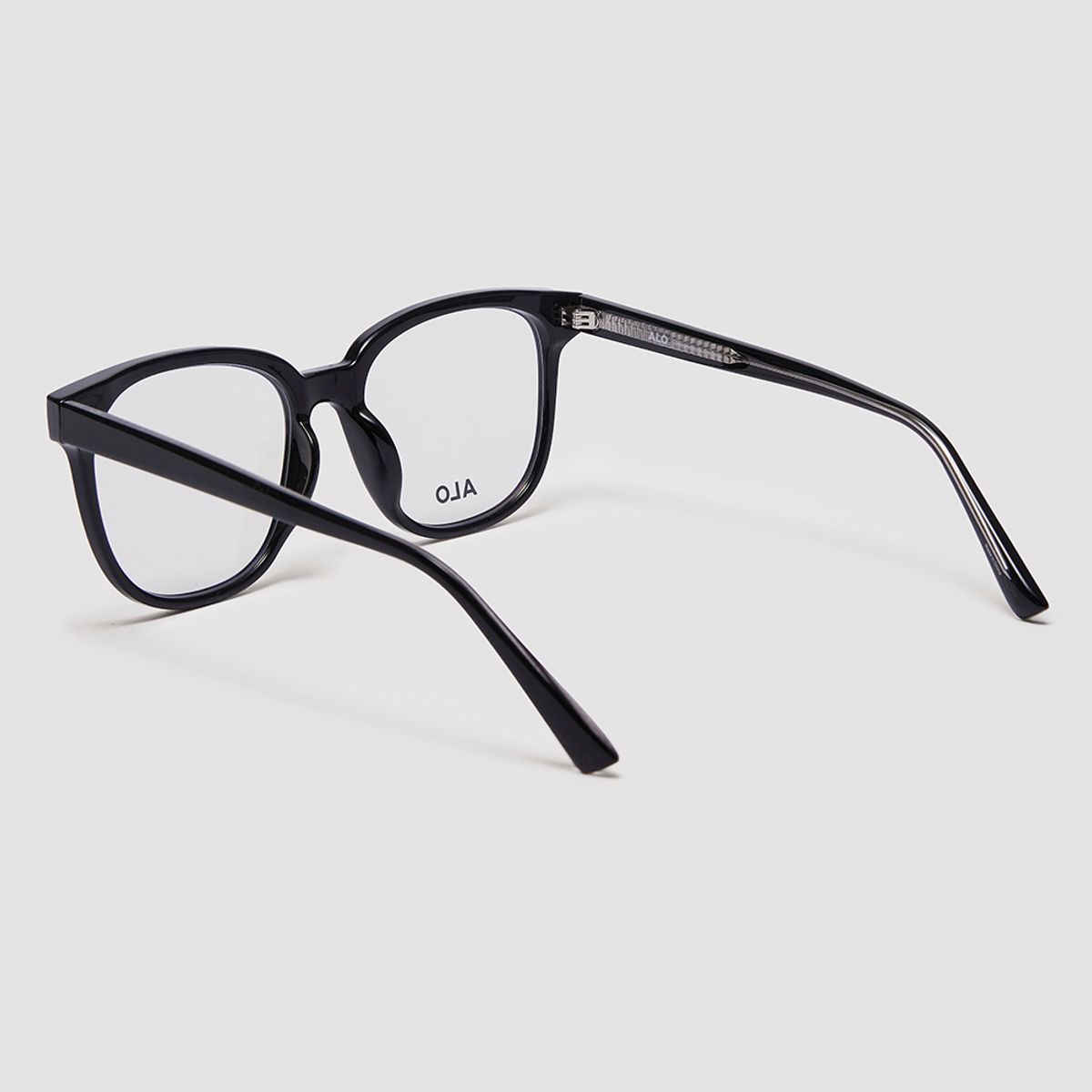 알로아이웨어(ALO EYEWEAR) [Essential] AL5508 0909G 투빅 오버스퀘어 블랙 안경테 블루라이트 차단 렌즈 선택