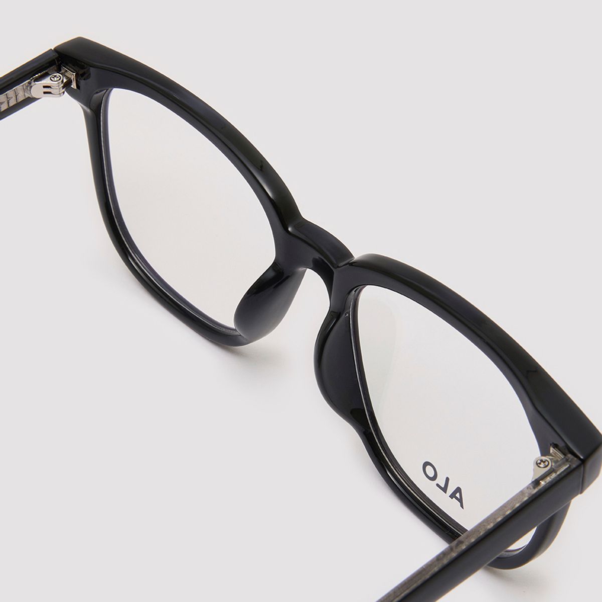 알로아이웨어(ALO EYEWEAR) [Essential] AL5508 0909G 투빅 오버스퀘어 블랙 안경테 블루라이트 차단 렌즈 선택