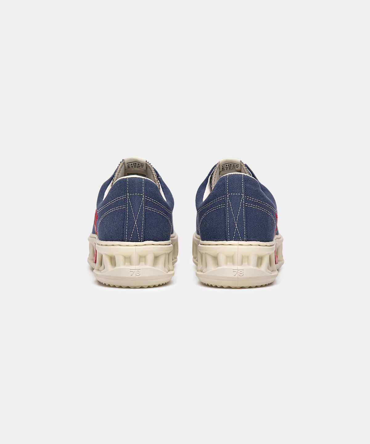 세븐에잇언더(78UNDER) M-4 GRAPHIC LOW TOP_ ANTIQUE NAVY