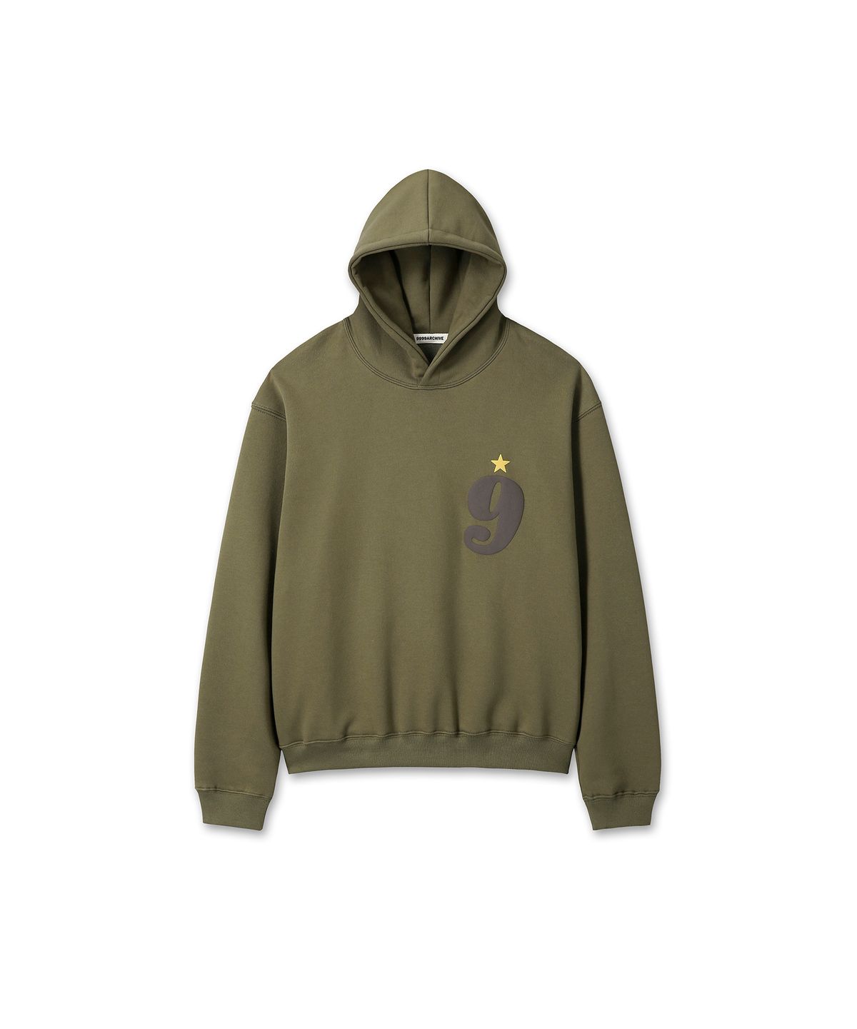 9999아카이브(9999ARCHIVE) 9 Star Logo Hoodie
