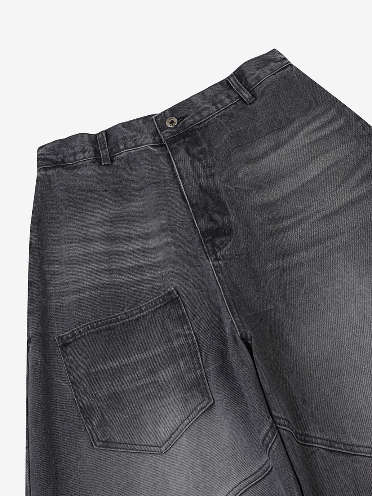 엘유브이엠(LUVM) WIDE VOLUME COTTON PANTS FOR MEN_DARK GRAY