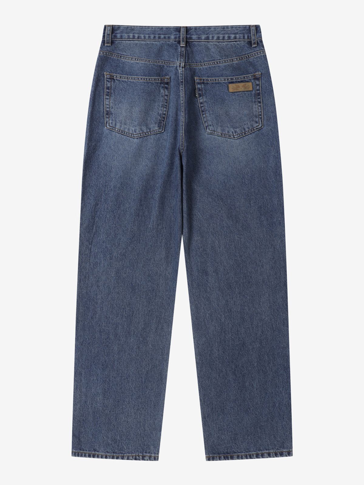 엘유브이엠(LUVM) WIDE COTTON DENIM FOR MEN_BLUE