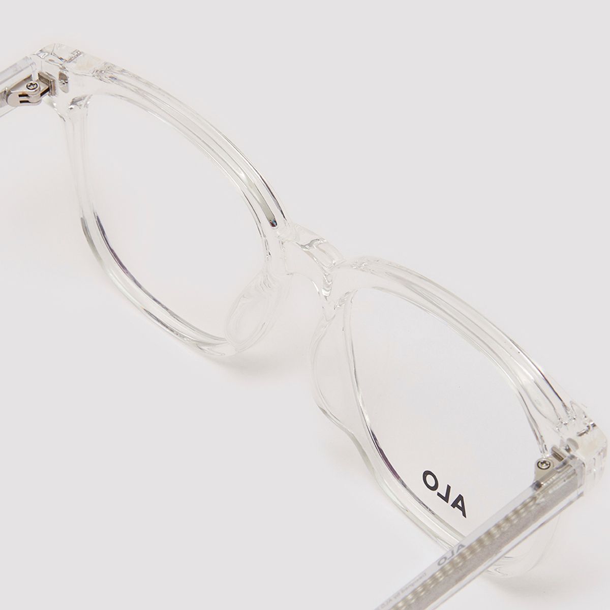 알로아이웨어(ALO EYEWEAR) [Essential] AL5508 2020G 투빅 오버스퀘어 클리어 안경테 블루라이트 차단 렌즈 선택