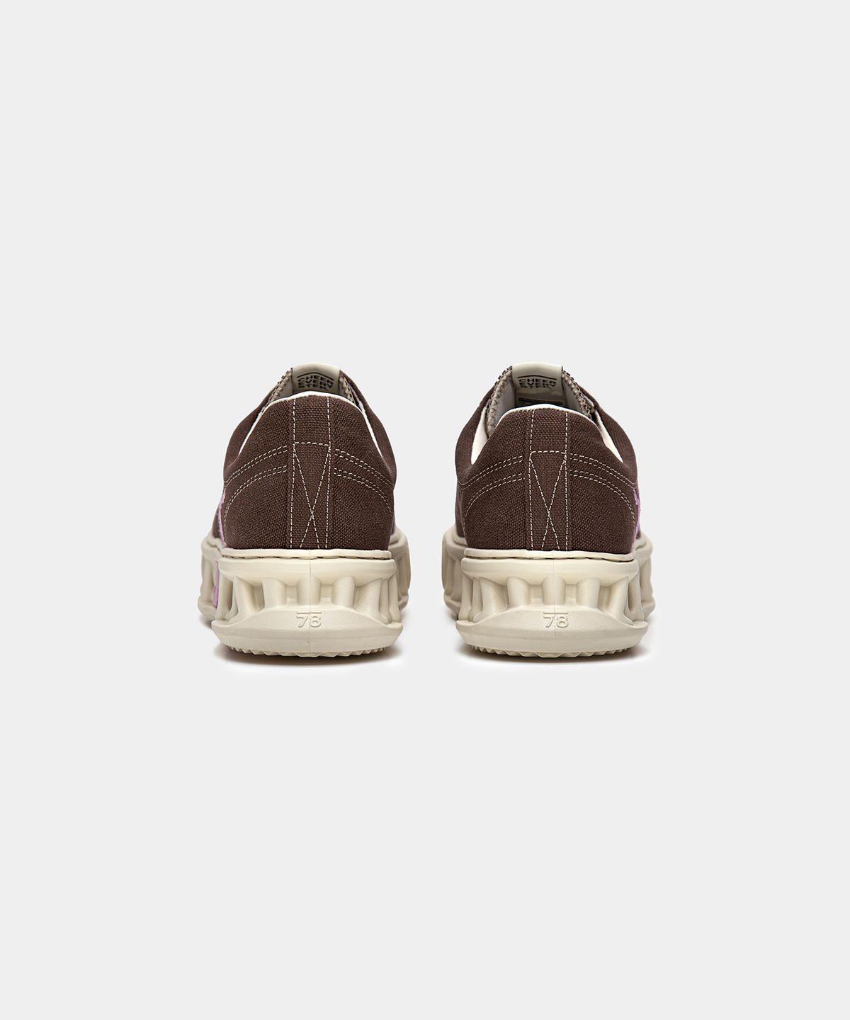 세븐에잇언더(78UNDER) M-4 GRAPHIC LOW TOP_ FADED MOCHA