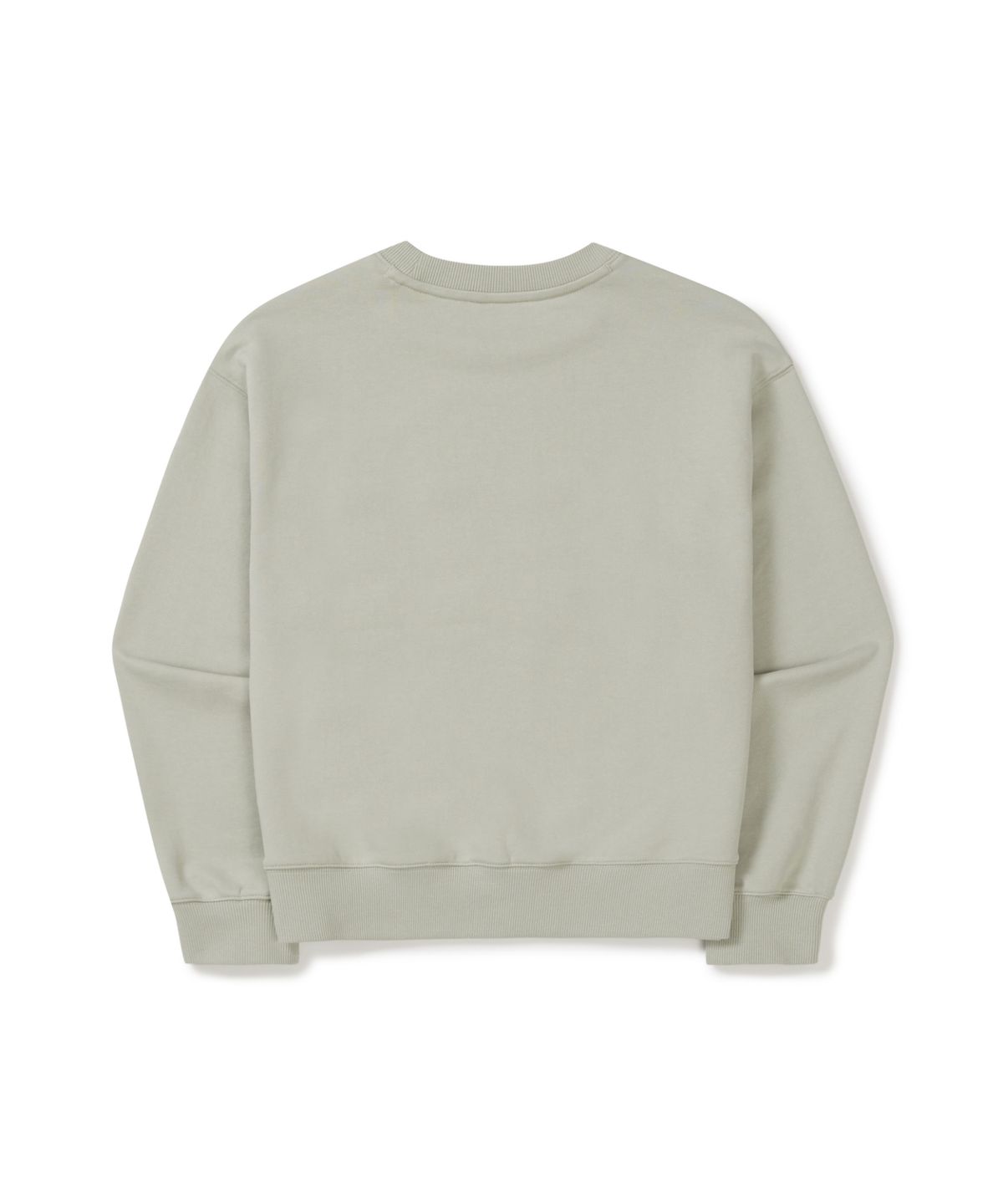 스노우피크 어패럴(SNOWPEAK APPAREL) 여성 레터링 세미크롭 맨투맨 (S25FWFHT63) Mint Khaki