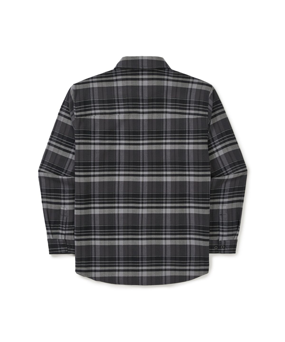 스노우피크 어패럴(SNOWPEAK APPAREL) 리사이클 체크 셔츠 (S25FUFSH02) Black