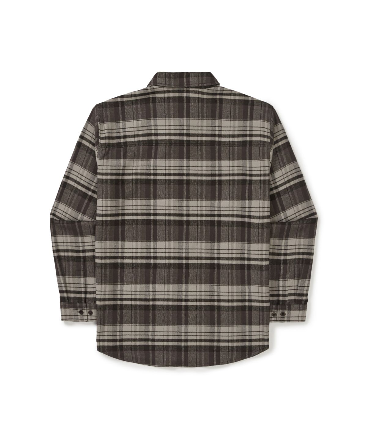 스노우피크 어패럴(SNOWPEAK APPAREL) 리사이클 체크 셔츠 (S25FUFSH02) Choco Brown