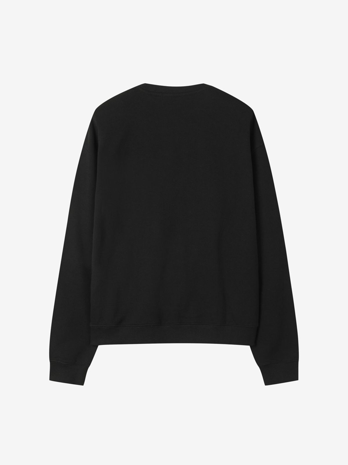엘유브이엠(LUVM) LETTERING SWEATSHIRTS_BLACK