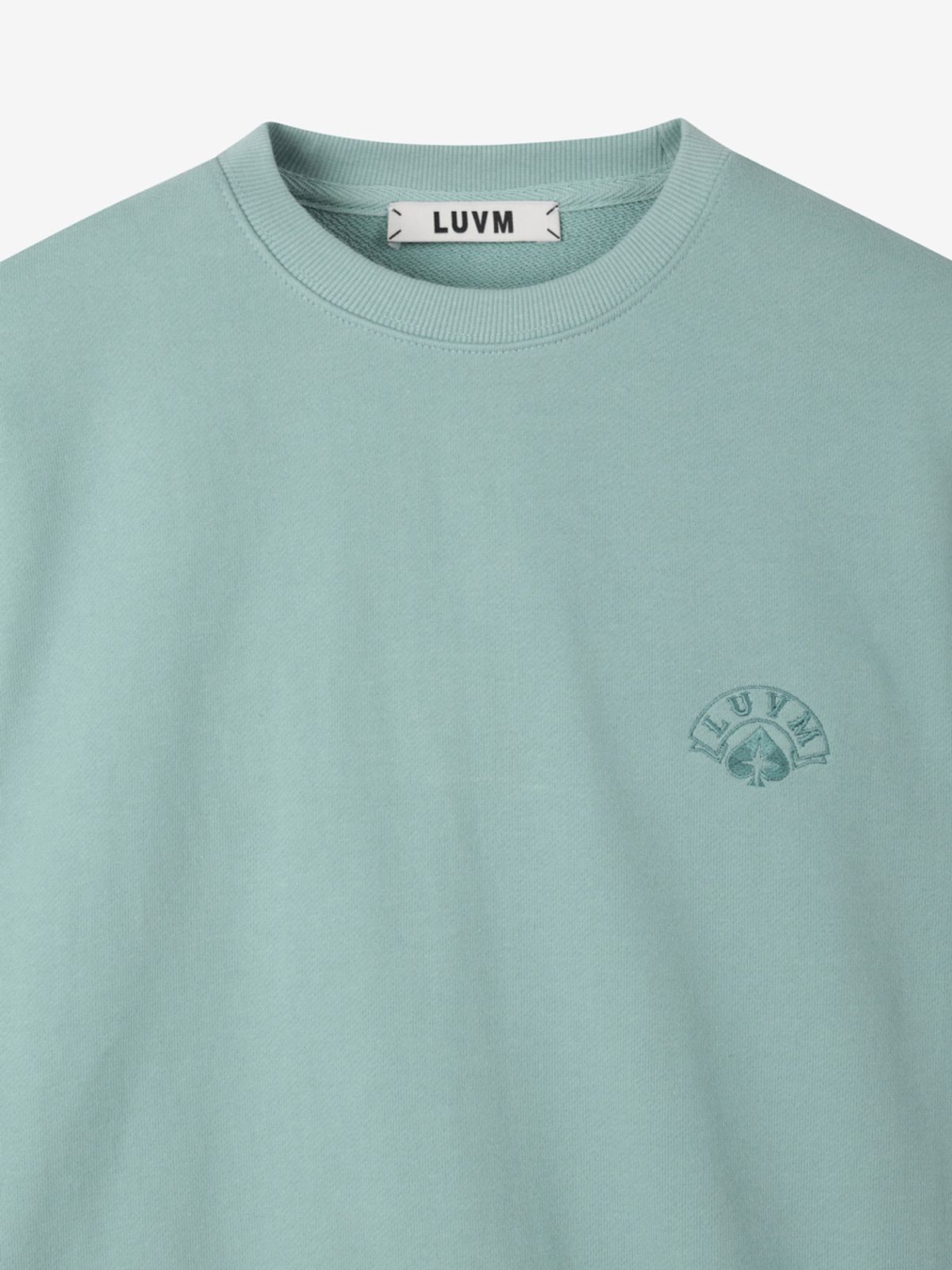 엘유브이엠(LUVM) SMALL LOGO SWEATSHIRTS_MINT
