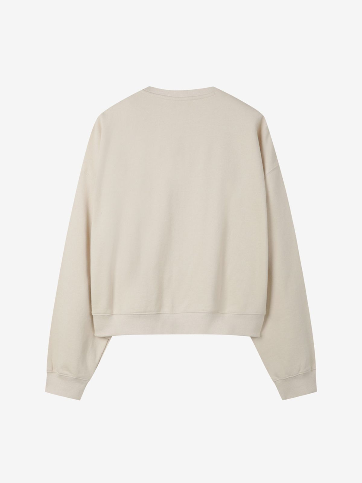 엘유브이엠(LUVM) LOGO SWEATSHIRTS_CREAM