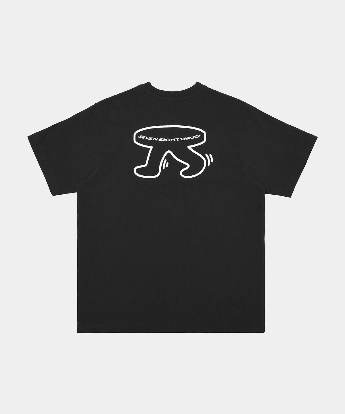 세븐에잇언더(78UNDER) CLASSIC T-SHIRT BLACK