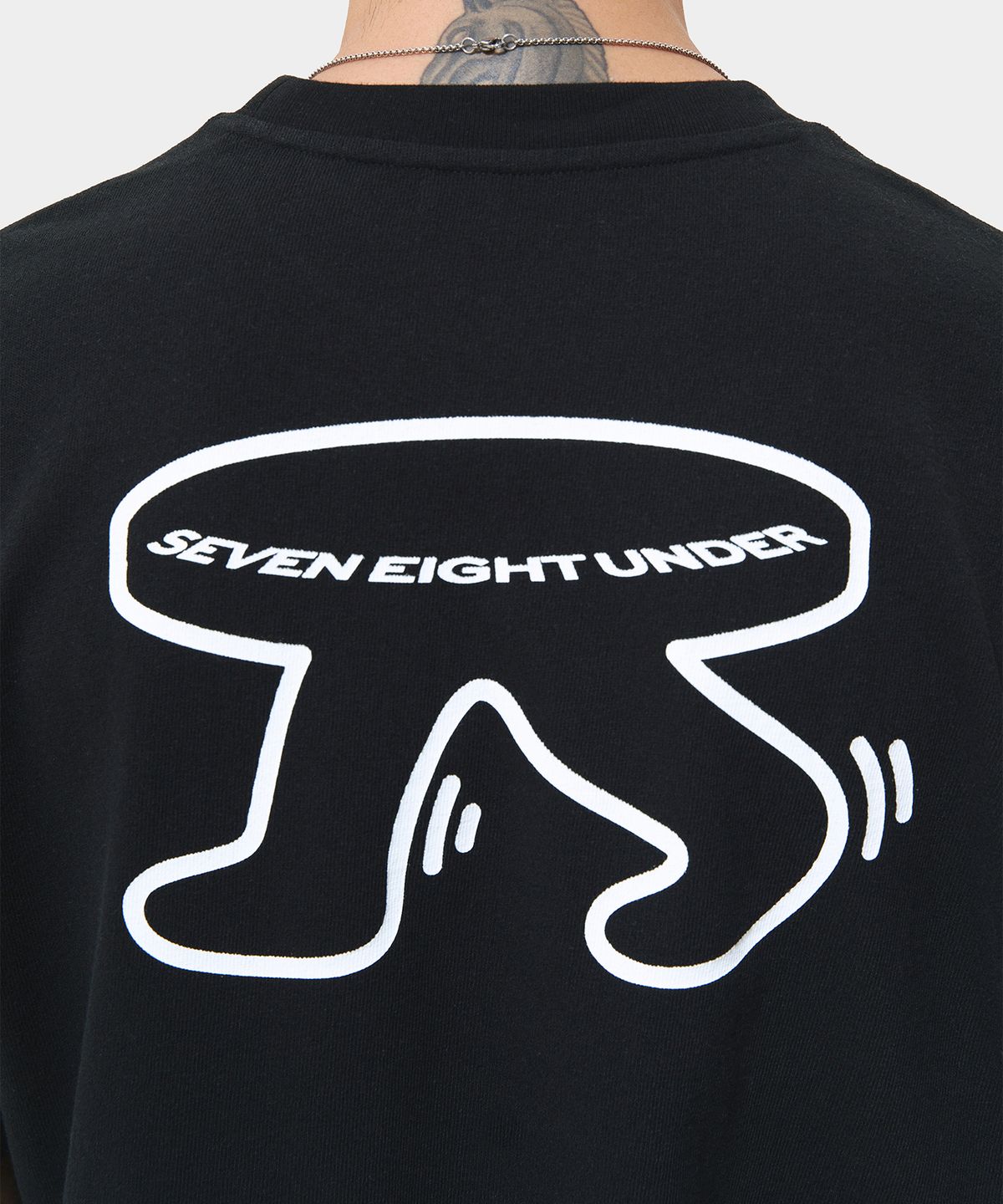 세븐에잇언더(78UNDER) CLASSIC T-SHIRT BLACK