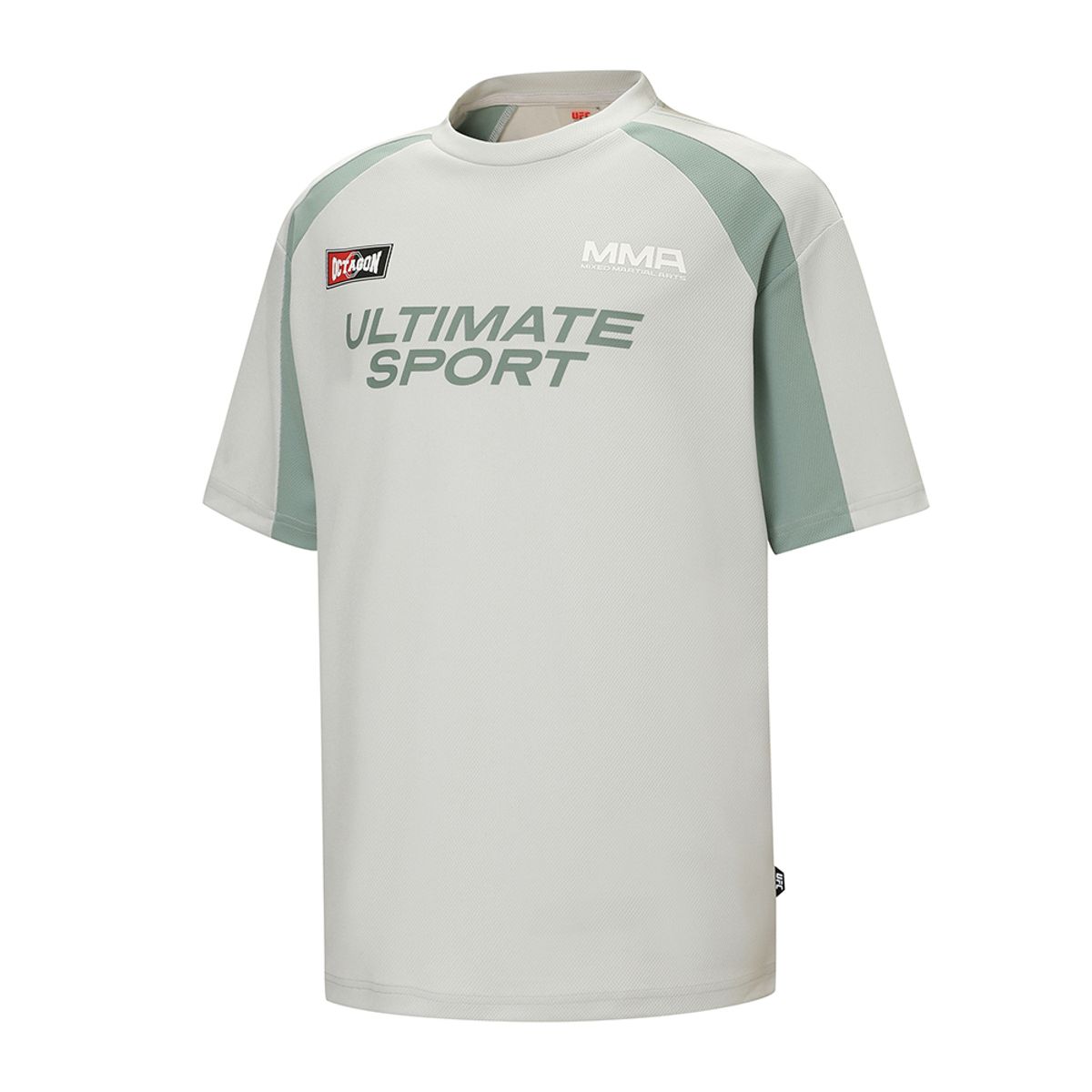 유에프씨 스포츠(UFC SPORT) UFC 챔프 스폰 릴렉스핏 반팔 티셔츠 라이트 그레이 U4SSW2130LG