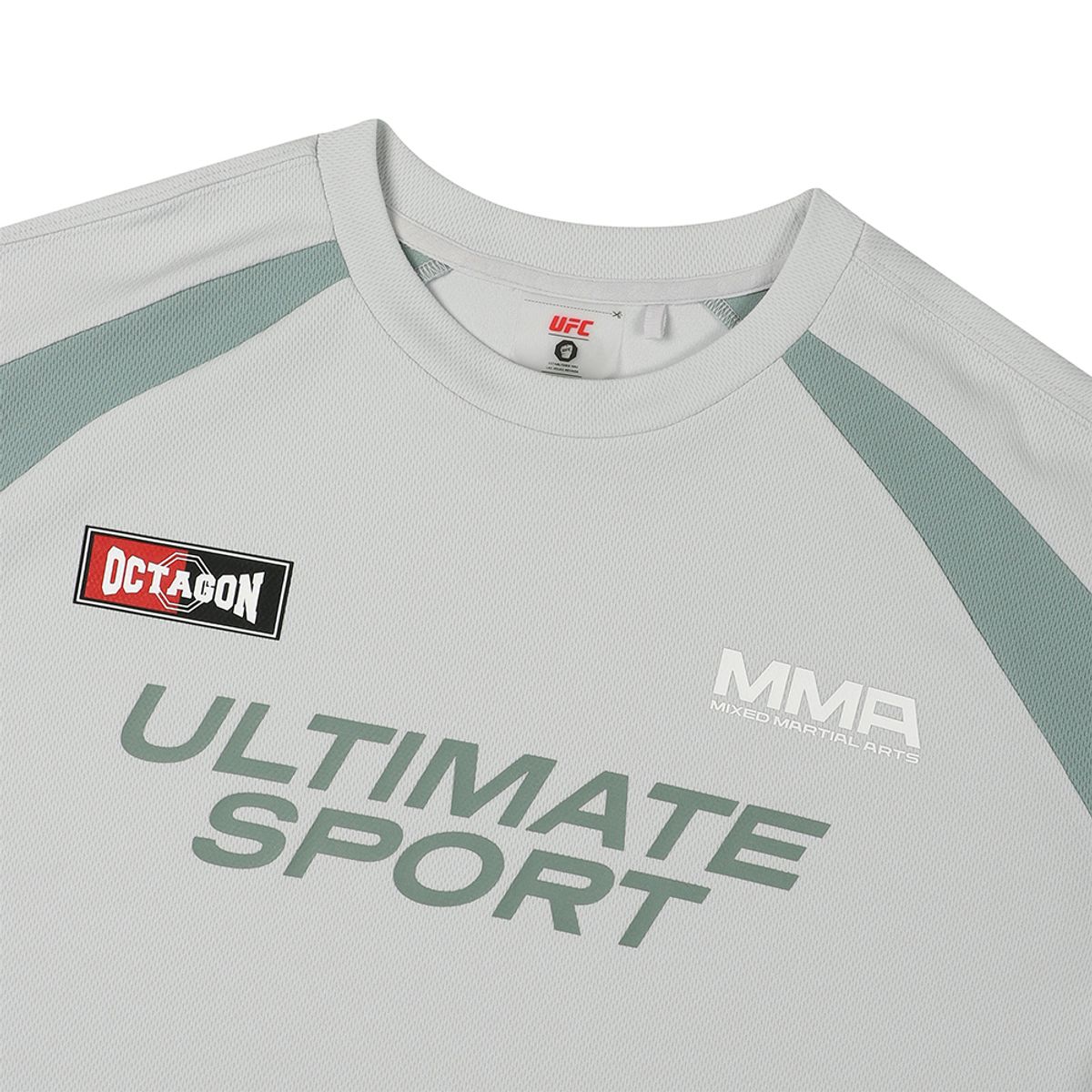 유에프씨 스포츠(UFC SPORT) UFC 챔프 스폰 릴렉스핏 반팔 티셔츠 라이트 그레이 U4SSW2130LG
