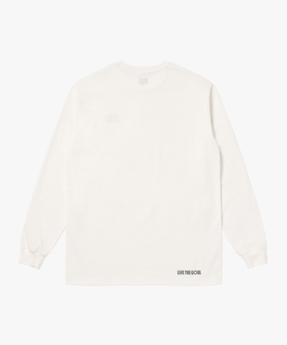 골스튜디오(GOALSTUDIO) ESSENTIAL LAYERED LONGSLEEVE TEE-OFF WHITE