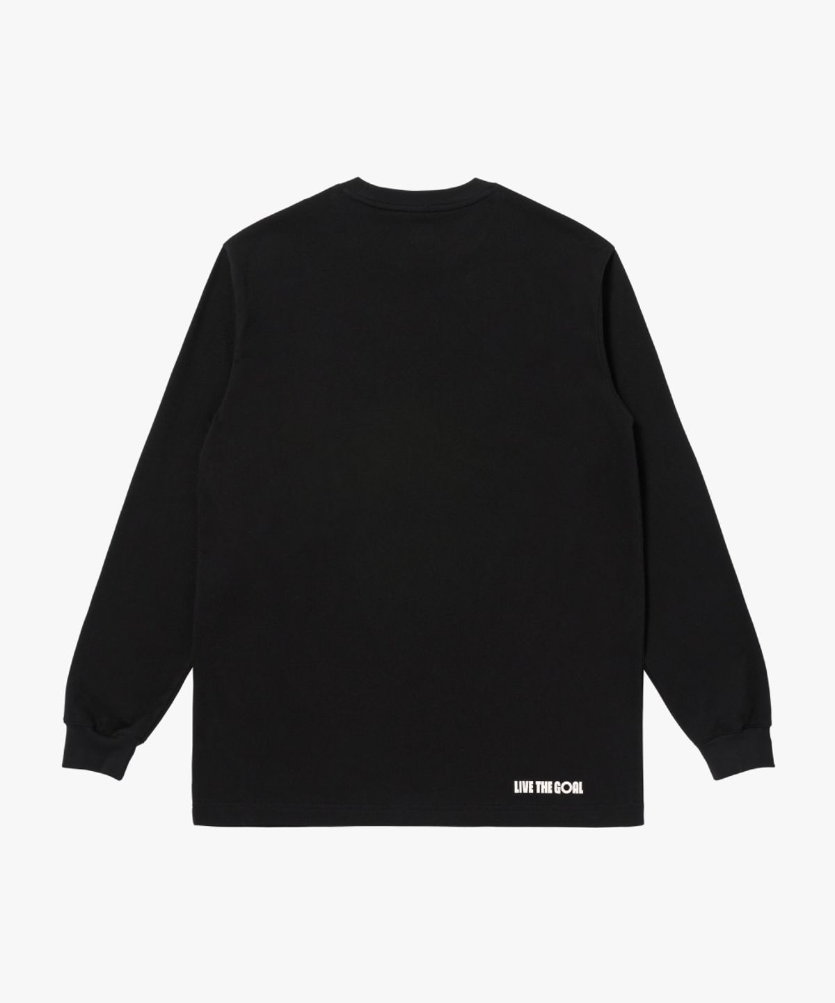 골스튜디오(GOALSTUDIO) ESSENTIAL LAYERED LONGSLEEVE TEE-BLACK
