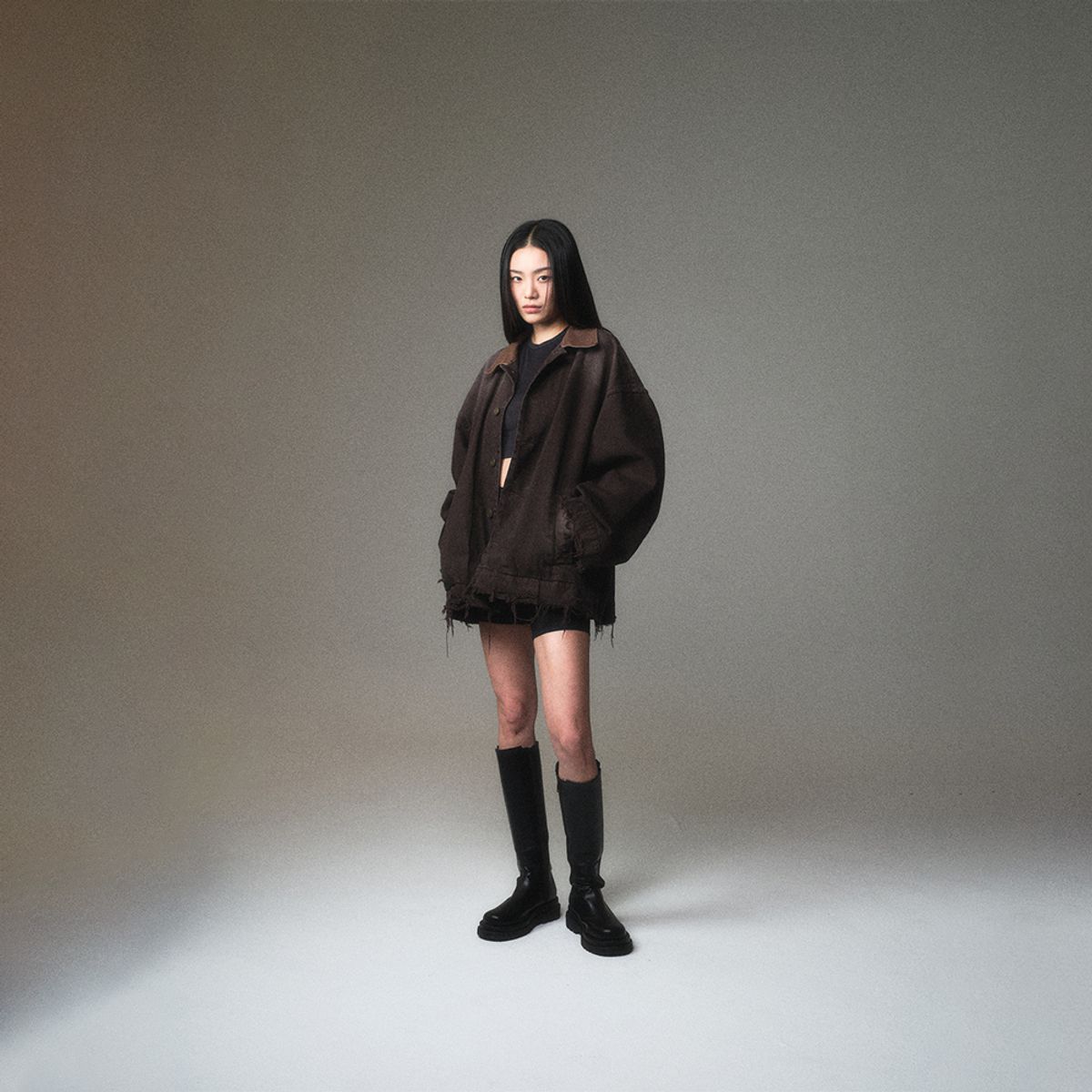 언커먼(UNCMN) 데미지 트러커 자켓