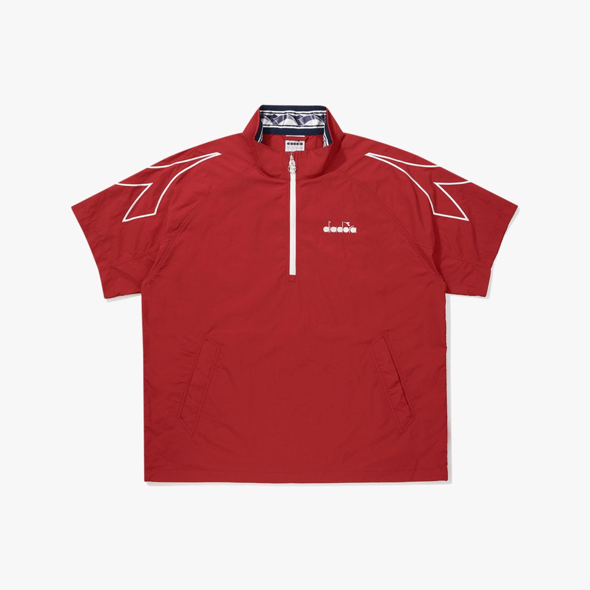 디아도라(diadora) 벤토 스탠넥 아노락 RED