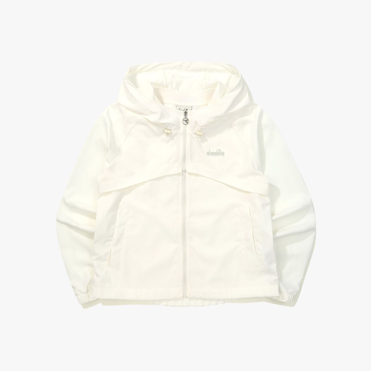 디아도라(diadora) 이지 에르미나 플리츠 자켓 우먼 OFF WHITE