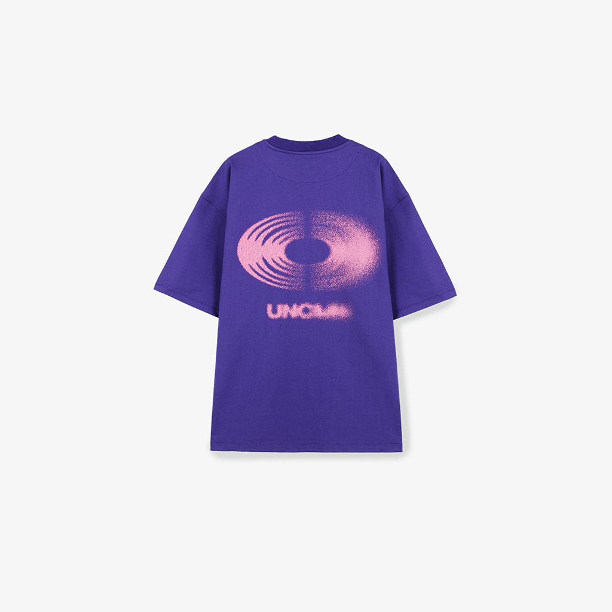 언커먼(UNCMN) 로고 프린트 오버사이즈 반팔 티셔츠