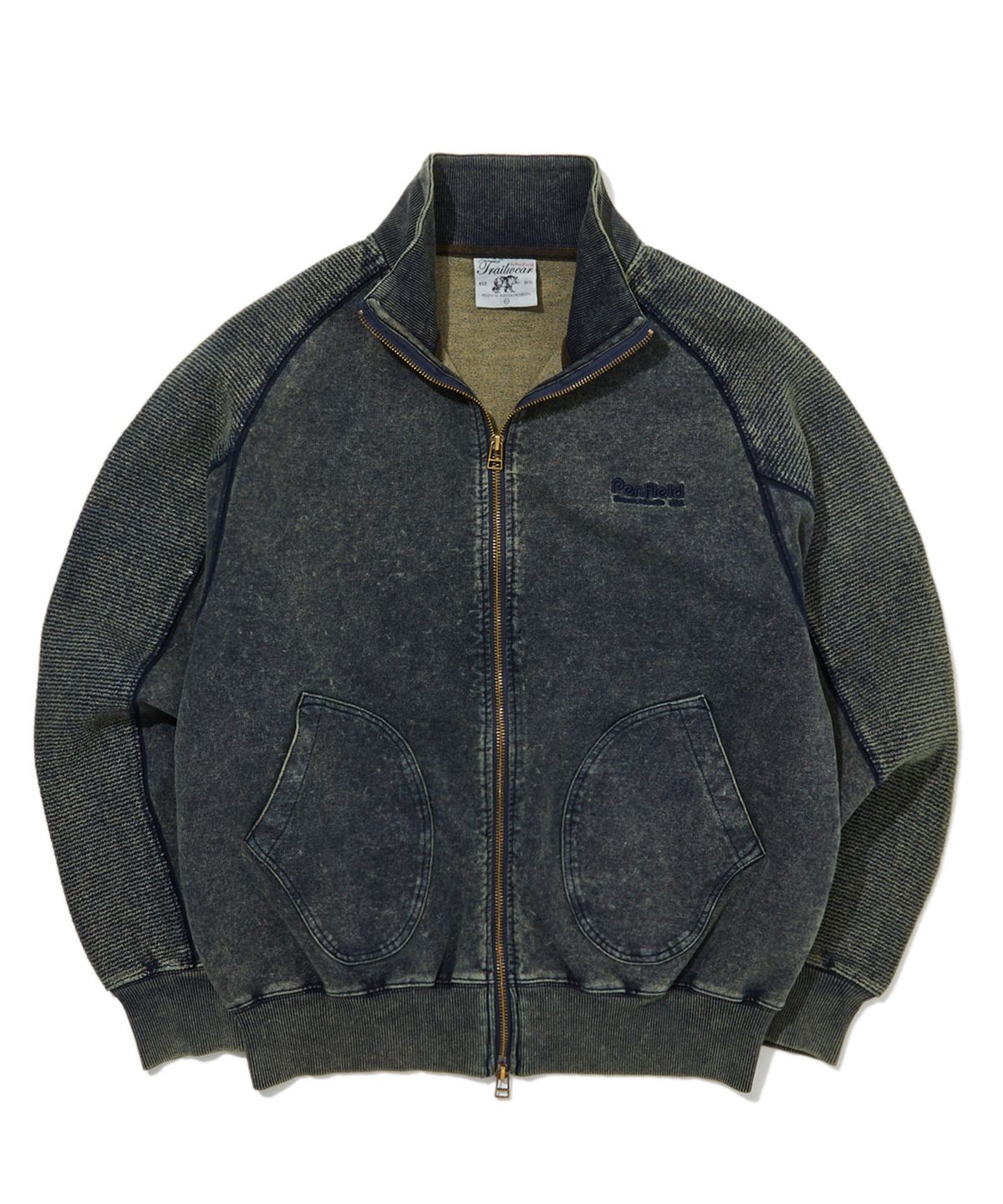 펜필드(PENFIELD) [TRAILWEAR] 인디고 사시코 스웨트 집업 인디고_FR3KJ24U