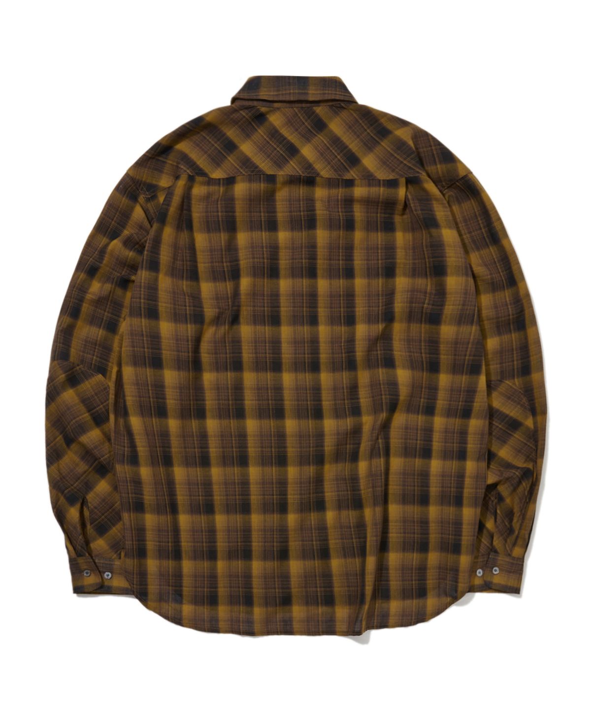 펜필드(PENFIELD) 워시드 버튼다운 비디 셔츠 브라운_FR3WR96U