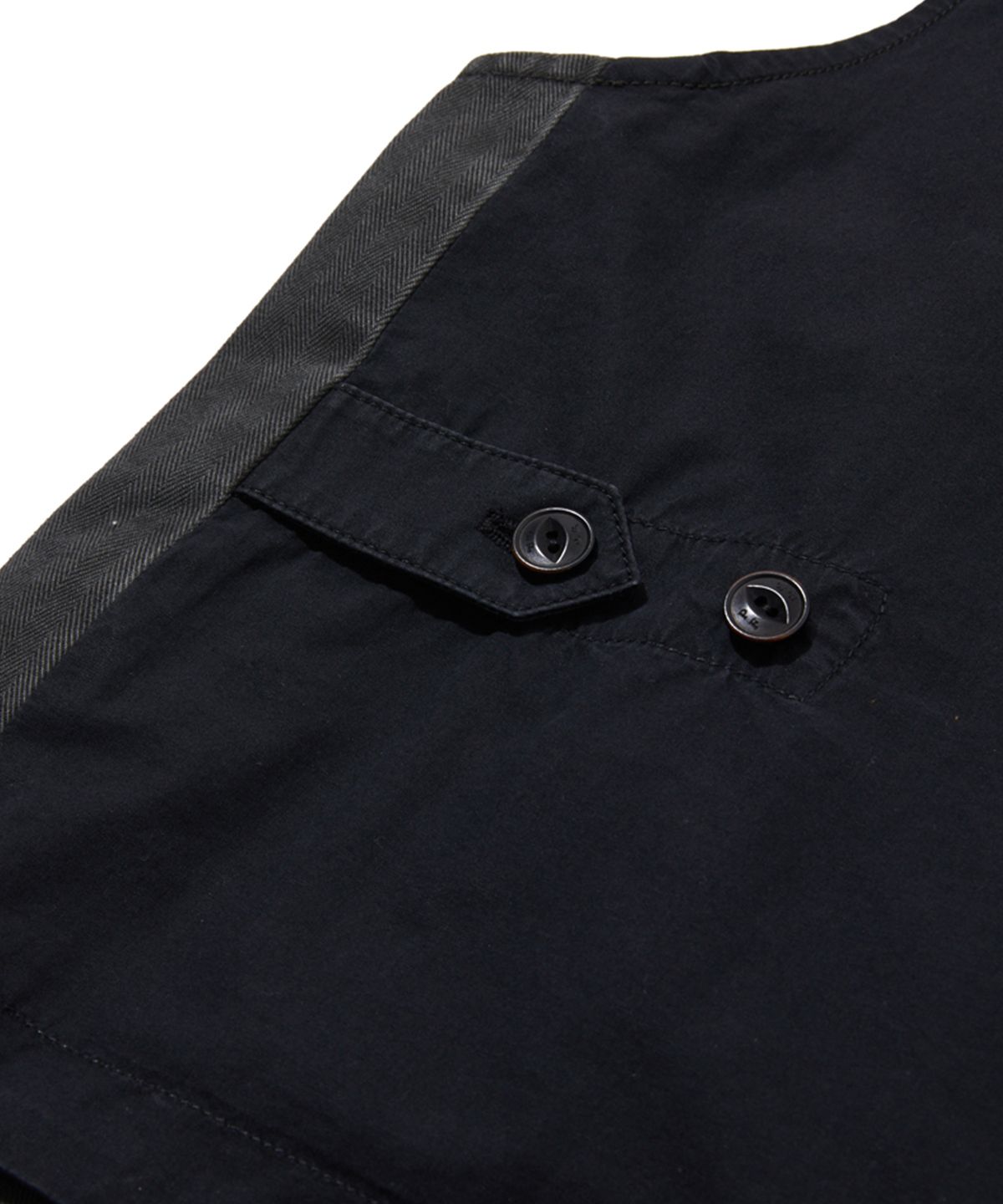 펜필드(PENFIELD) 시그니처 코튼 워크 베스트 차콜_FR3WV91U