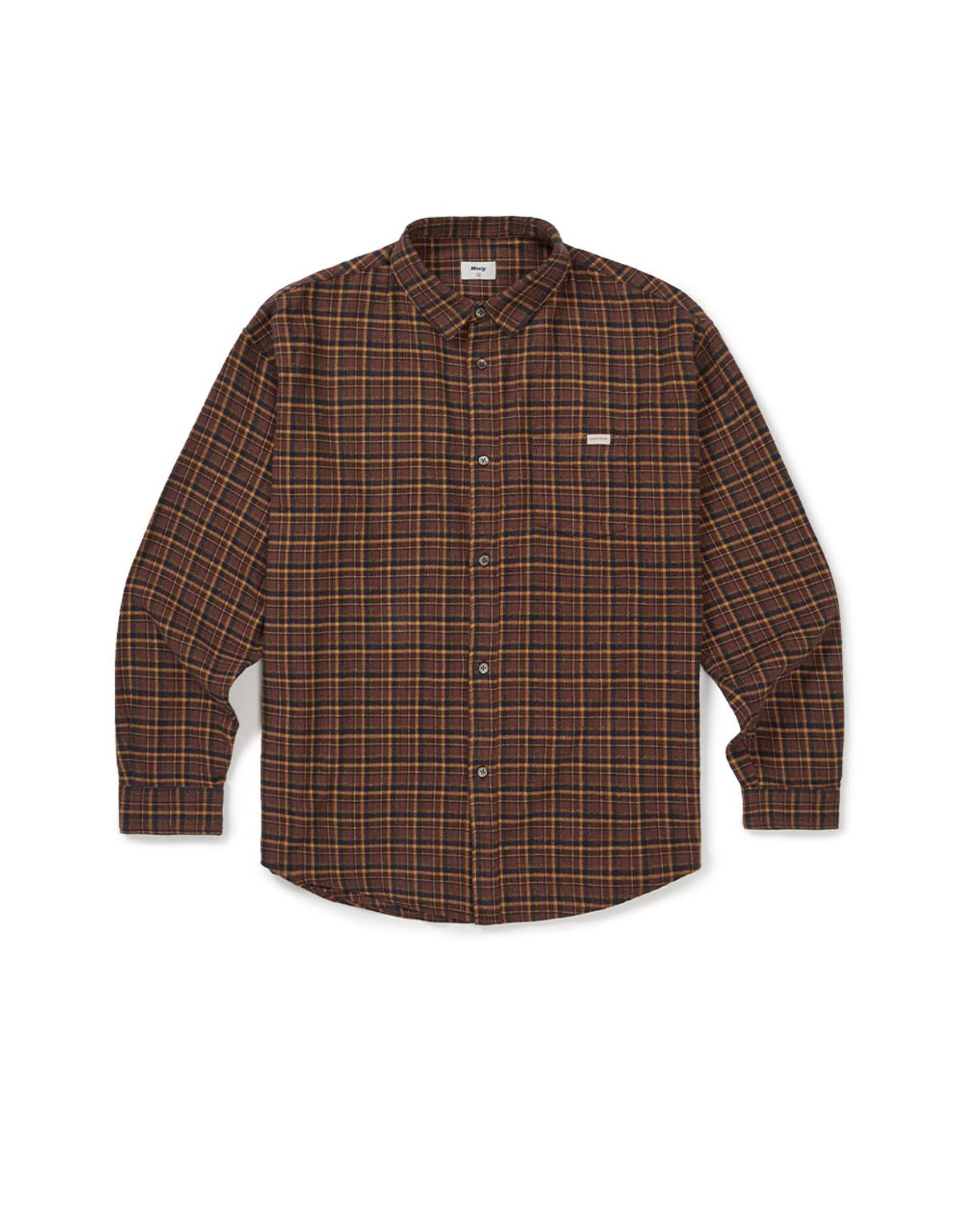 엠엠엘지(MMLG) [Mmlg] SERIES FLANNEL SHIRT (BROWN)