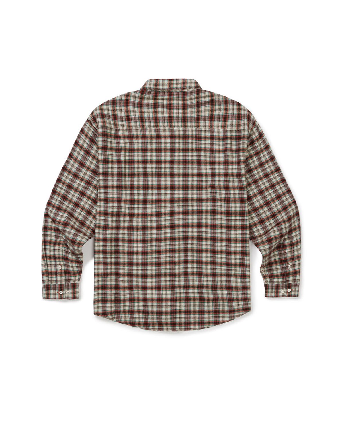 엠엠엘지(MMLG) [Mmlg] SERIES FLANNEL SHIRT (IVORY)