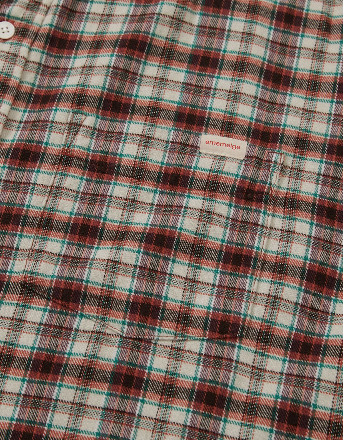 엠엠엘지(MMLG) [Mmlg] SERIES FLANNEL SHIRT (IVORY)