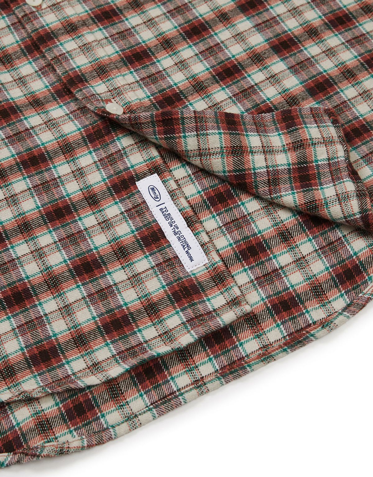 엠엠엘지(MMLG) [Mmlg] SERIES FLANNEL SHIRT (IVORY)
