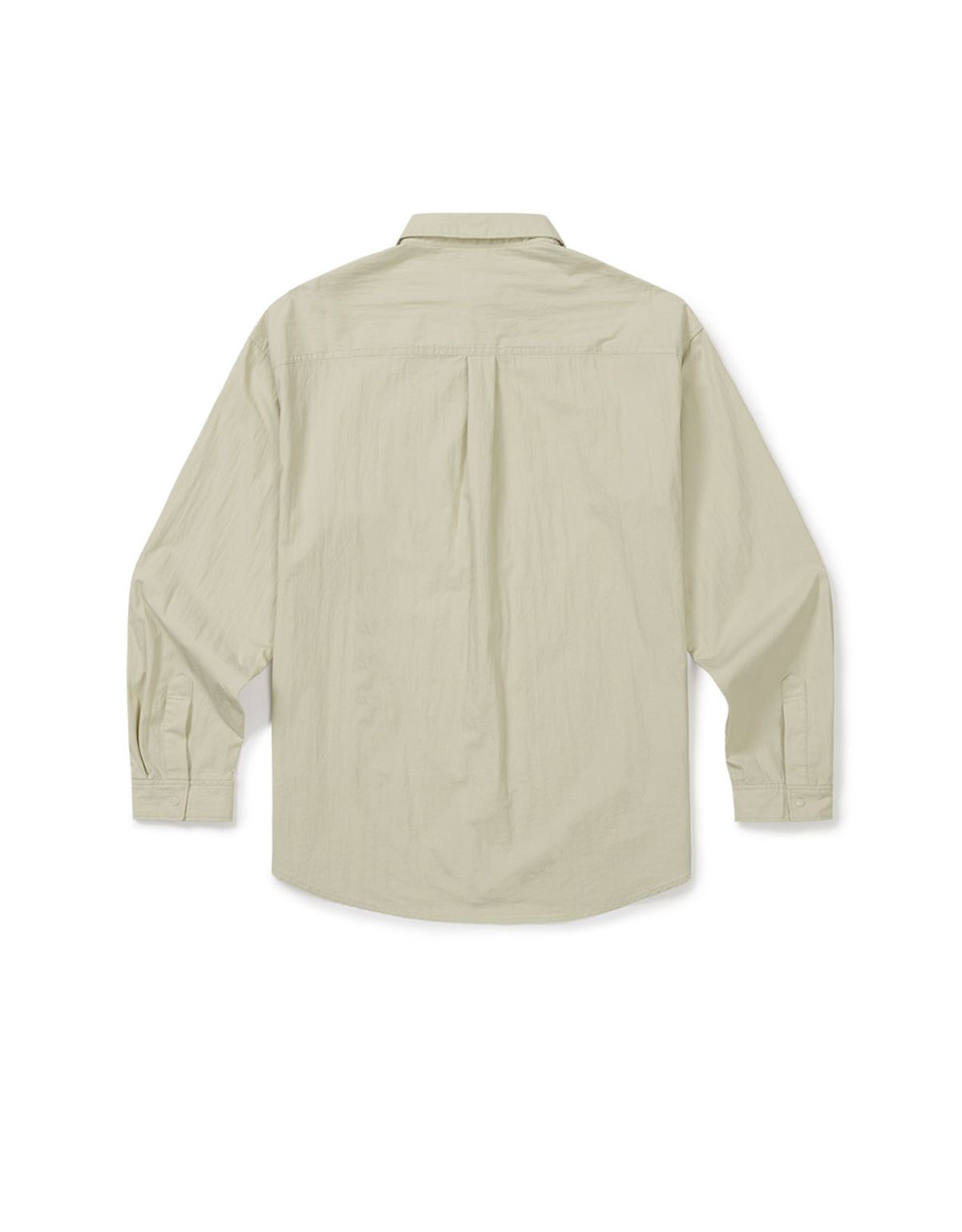 엠엠엘지(MMLG) [Mmlg] WASHED SERIES SHIRT (BEIGE)