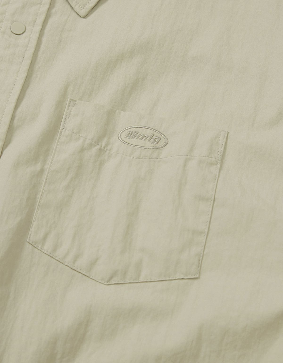 엠엠엘지(MMLG) [Mmlg] WASHED SERIES SHIRT (BEIGE)