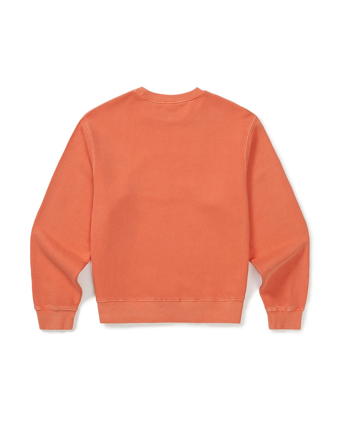 엠엠엘지(MMLG) [Mmlg] DYED APPLIQUE SWEAT (ORANGE)