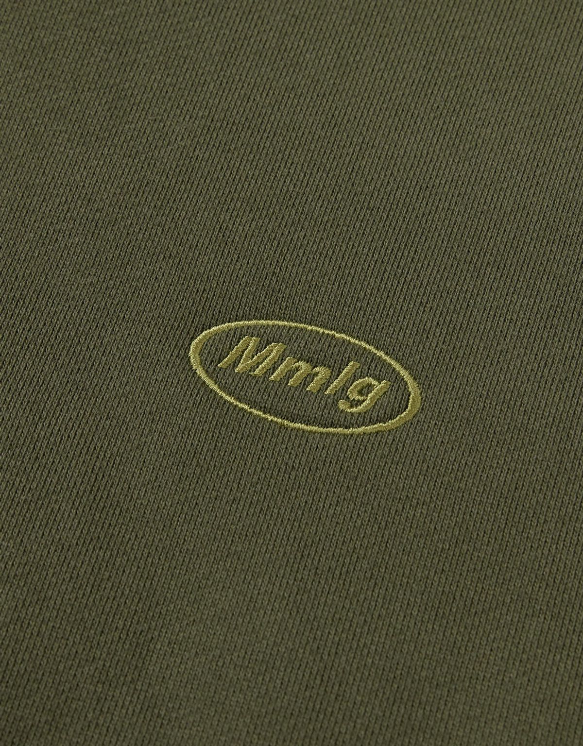 엠엠엘지(MMLG) [Mmlg] OVERSIZED HEAVYWEIGHT HOODIE (DARK OLIVE)