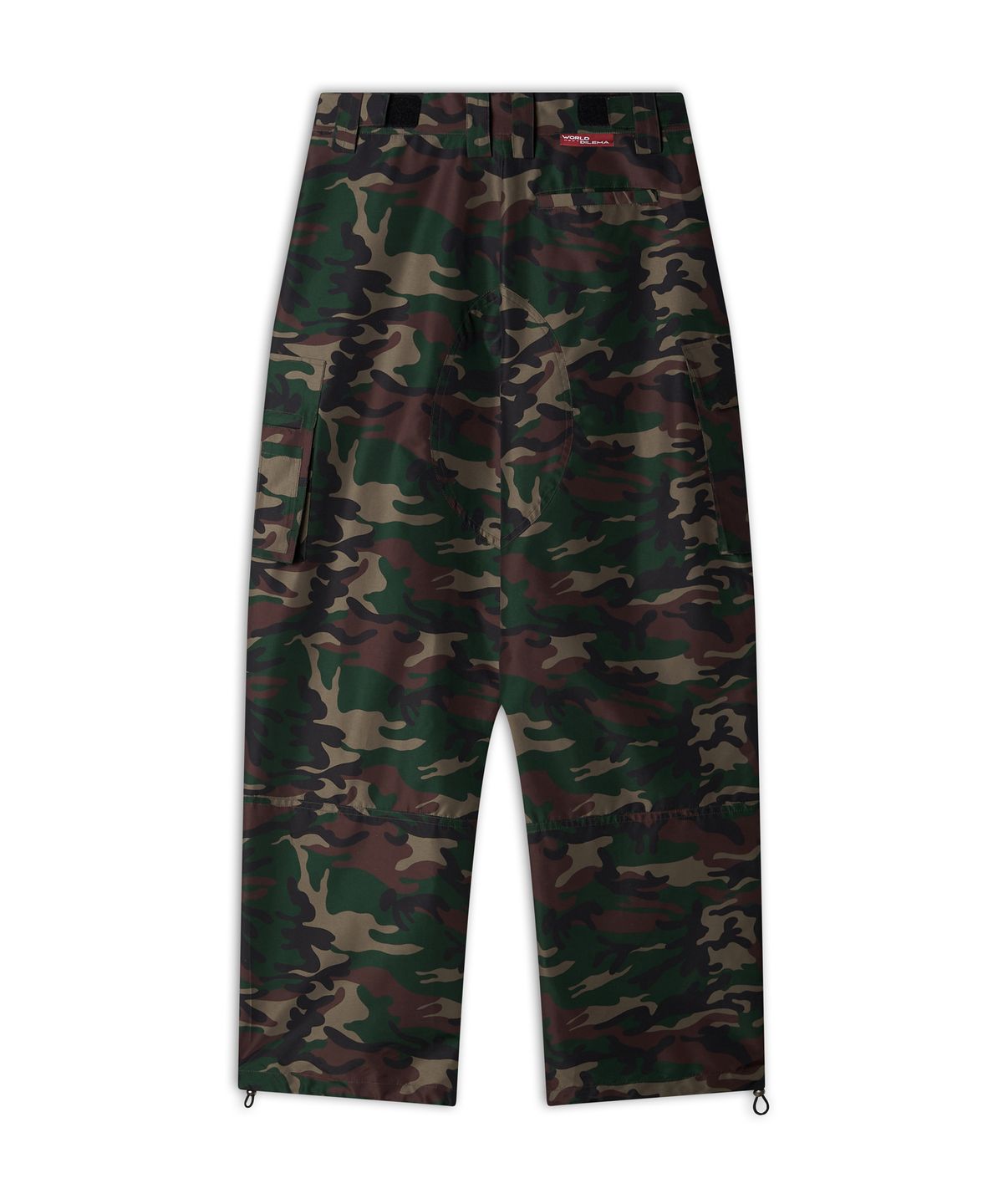 월드딜레마(WORLDDILEMA) Woven Pocket Cargo Pants (Camo)