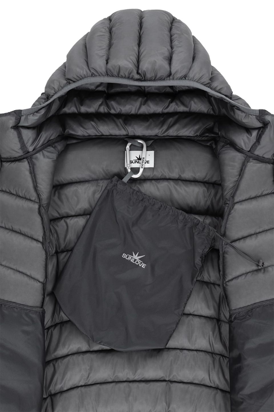 ピ*ン様 最終価格SUNLOVE Hooded Fly Light Down J MUSINSA公式 | SUNLOVE Hooded Fly Light Down Jacket Stone
