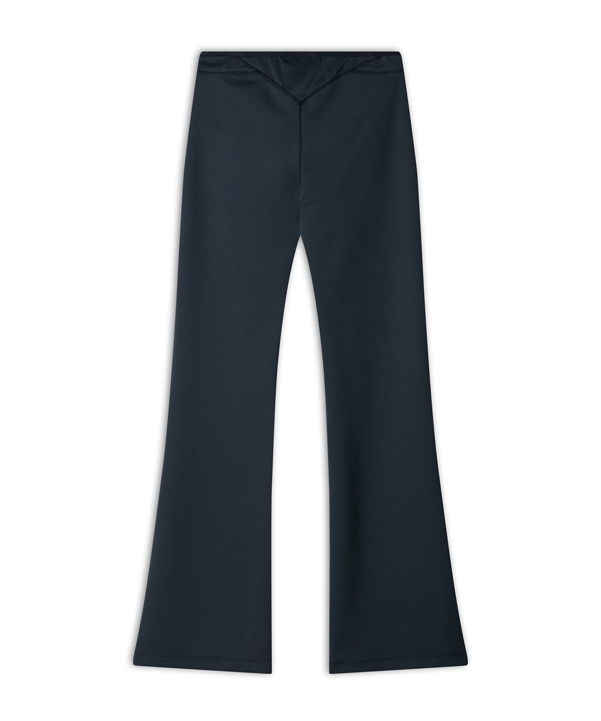 월드딜레마(WORLDDILEMA) Low-Waist Leggings Boot-Cut Pants (Charcoal)