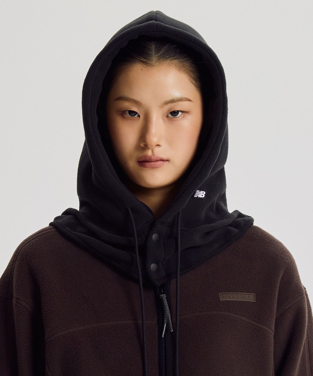 뉴발란스(NEW BALANCE) NBGDGF1304 / 마이크로플리스 바라클라바 (BLACK)