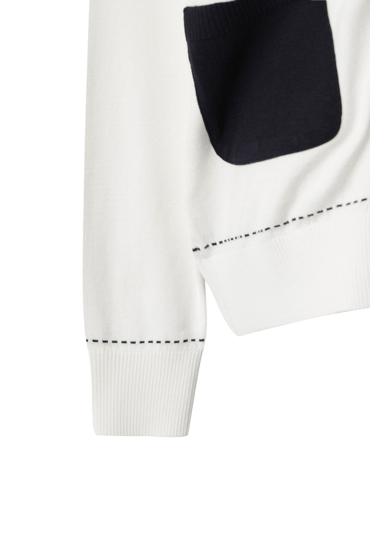 왁(WAAC) Women Stitch Point Knit Cardigan WWWAA25621IVX