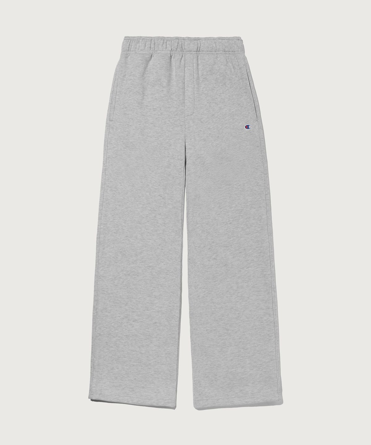 챔피온(CHAMPION) 여성 C로고 릴렉스핏 기모 스웨트 팬츠 Grey