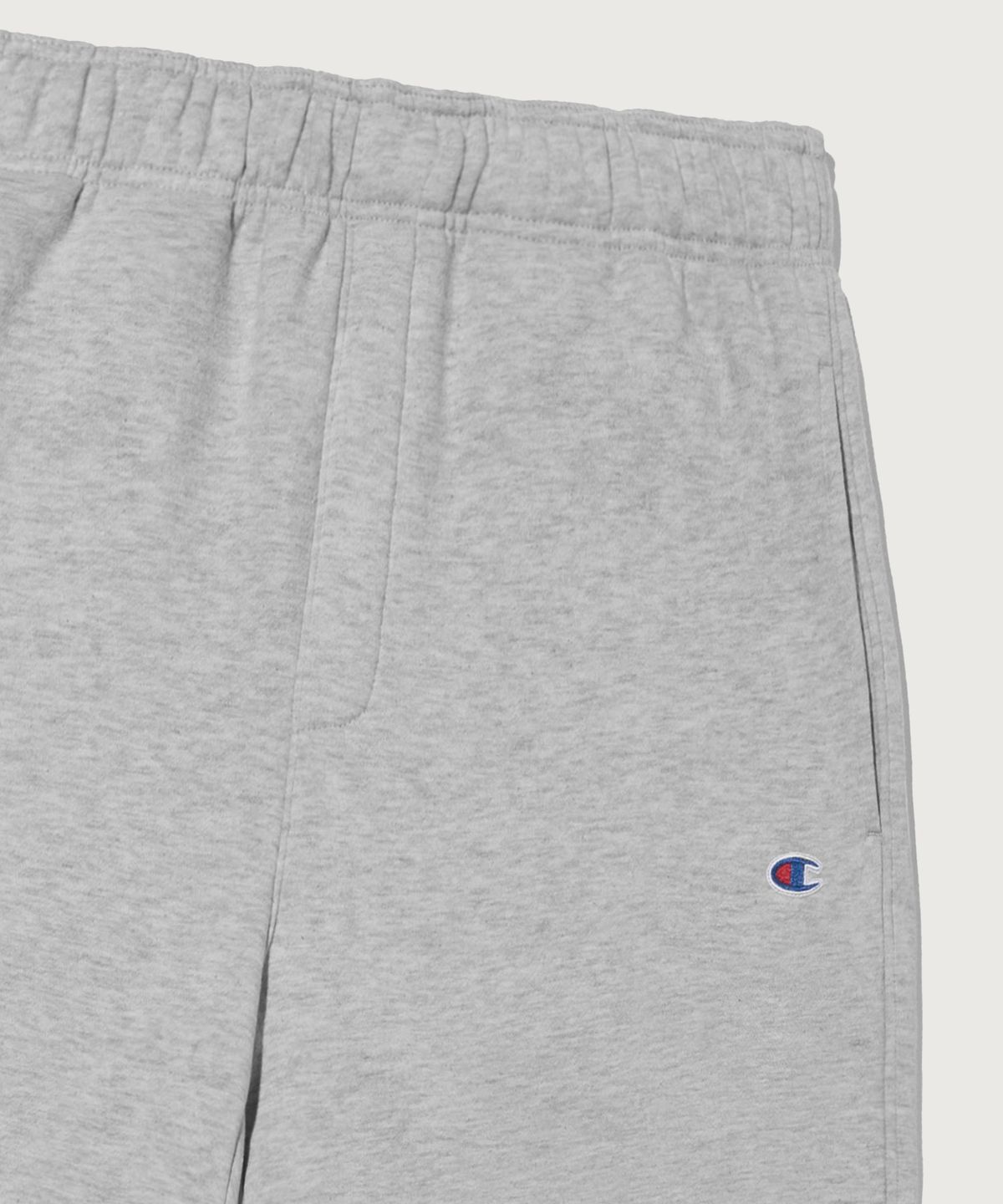 챔피온(CHAMPION) 여성 C로고 릴렉스핏 기모 스웨트 팬츠 Grey