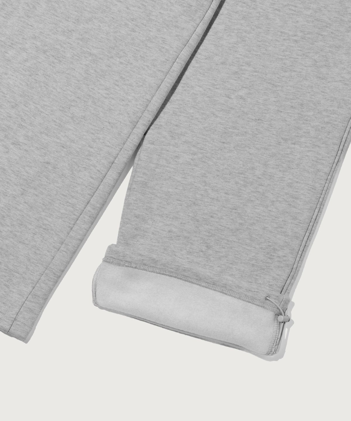 챔피온(CHAMPION) 여성 C로고 릴렉스핏 기모 스웨트 팬츠 Grey